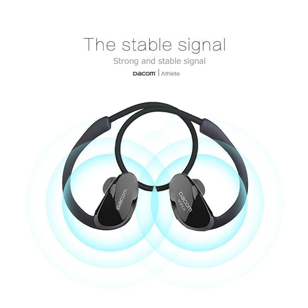 ⁦DACOM L19 Athlete Sports Wireless Bluetooth Headset - Black⁩ - الصورة ⁦5⁩