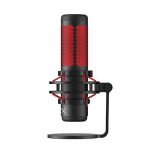 HyperX QuadCast Gaming Microphone with anti vibration shock mount - Red Led For Gamers Streamers ,Discord - الصورة 2