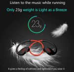 DACOM L19 Athlete Sports Wireless Bluetooth Headset - Red - الصورة 4