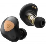SOUNDPEATS Truengine 3 SE Wireless Earbuds with Dual Dynamic Drivers - 4 Mics - 30 Hours Playtime- Single/Twin Mode- Touch Control