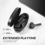 SOUNDPEATS TrueCapsule True Wireless Earbuds Smart Touch- IPX5 - BT 5.0 - HD Mic - 24 Hours Playtime - الصورة 4