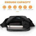 WiWU® Camou Crossbody Waterproof Multi usage Messenger Bag- Black / Camouflage (Large Size) - الصورة 7