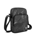 WiWU® Camou Crossbody Waterproof Multi usage Messenger Bag- Black / Camouflage (Large Size)