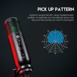 FANTECH MCX01 LEVIOSA USB Metal RGB Professional Gaming Stream Condenser Microphone Kit - Image 3