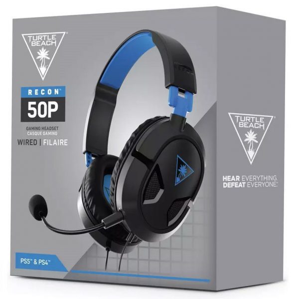 Turtle Beach Ear Force Recon 50P Gaming Headset Black v5 1