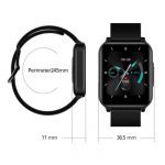 Lenovo S2 Pro 1.69 inch HD Borderless Smart Watch 15 Days Standby IP67 Waterproof iOS /Android - Black - Image 9
