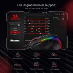 Redragon M612 Predator RGB Gaming Mouse- 8000 DPI -11 Programmable Buttons -Software - Black - Image 9