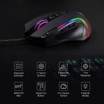 Redragon M612 Predator RGB Gaming Mouse- 8000 DPI -11 Programmable Buttons -Software - Black - Image 5