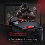Redragon M612 Predator RGB Gaming Mouse- 8000 DPI -11 Programmable Buttons -Software - Black - Image 6
