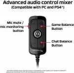 ⁦HyperX Cloud Alpha S - PC Gaming Headset, 7.1 Surround Sound-Adjustable Bass - Dual Chamber Drivers-Chat Mixer- Detachable Noise Cancelling Mic - Black⁩ - الصورة ⁦5⁩
