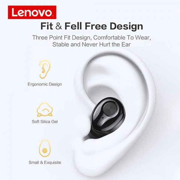 Lenovo HT18 True Wireless Headphones TWS Touch Control Sports Earbuds Bluetooth Earphone HIFI Stereo Noise Reduction.jpg q50 2