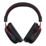 HyperX Cloud II Wireless- سماعة رأس للألعاب ، 7.1 صوت محيطي - 30 ساعة - وسادات أذن من الإسفنج - إطار ألومنيوم متين - ميكروفون قابل للفصل وإلغاء الضوضاء مع مراقبة ميكروفون - أحمر - الصورة 3