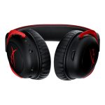 HyperX Cloud II Wireless- سماعة رأس للألعاب ، 7.1 صوت محيطي - 30 ساعة - وسادات أذن من الإسفنج - إطار ألومنيوم متين - ميكروفون قابل للفصل وإلغاء الضوضاء مع مراقبة ميكروفون - أحمر - الصورة 4