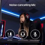 HyperX Cloud II Wireless- سماعة رأس للألعاب ، 7.1 صوت محيطي - 30 ساعة - وسادات أذن من الإسفنج - إطار ألومنيوم متين - ميكروفون قابل للفصل وإلغاء الضوضاء مع مراقبة ميكروفون - أحمر - الصورة 8