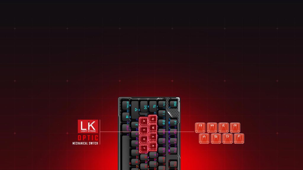 Bloody B810R Gaming Keyboard