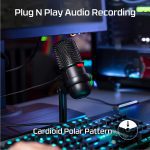 HyperX SoloCast USB Condenser Gaming Streaming Microphone - الصورة 8