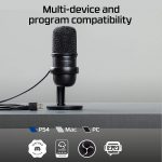 HyperX SoloCast USB Condenser Gaming Streaming Microphone - الصورة 5
