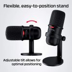 HyperX SoloCast USB Condenser Gaming Streaming Microphone - الصورة 4