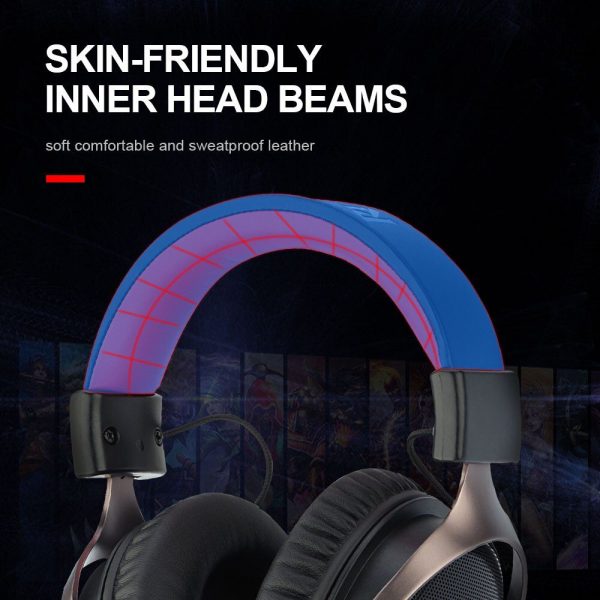 Redragon H520 ICON gaming Headphone Microphone Noise cancelling7.1 USB 3.5MM Surround Computer headset Earphones EQ Controller 3