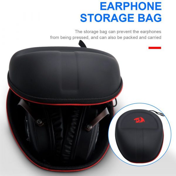 Redragon H520 ICON gaming Headphone Microphone Noise cancelling7.1 USB 3.5MM Surround Computer headset Earphones EQ Controller 4