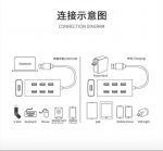 ONTEN 7 Port USB 3.0 Hub Docking Station - USB Power Adapter for iMac & Notebook | OTN-8108 - Image 7