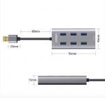 ONTEN 7 Port USB 3.0 Hub Docking Station - USB Power Adapter for iMac & Notebook | OTN-8108 - Image 5