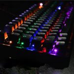 Bloody B810R Light Strike RGB Animation Mechanical Gaming Keyboard - LK Optical Blue Switch | Black - Image 2