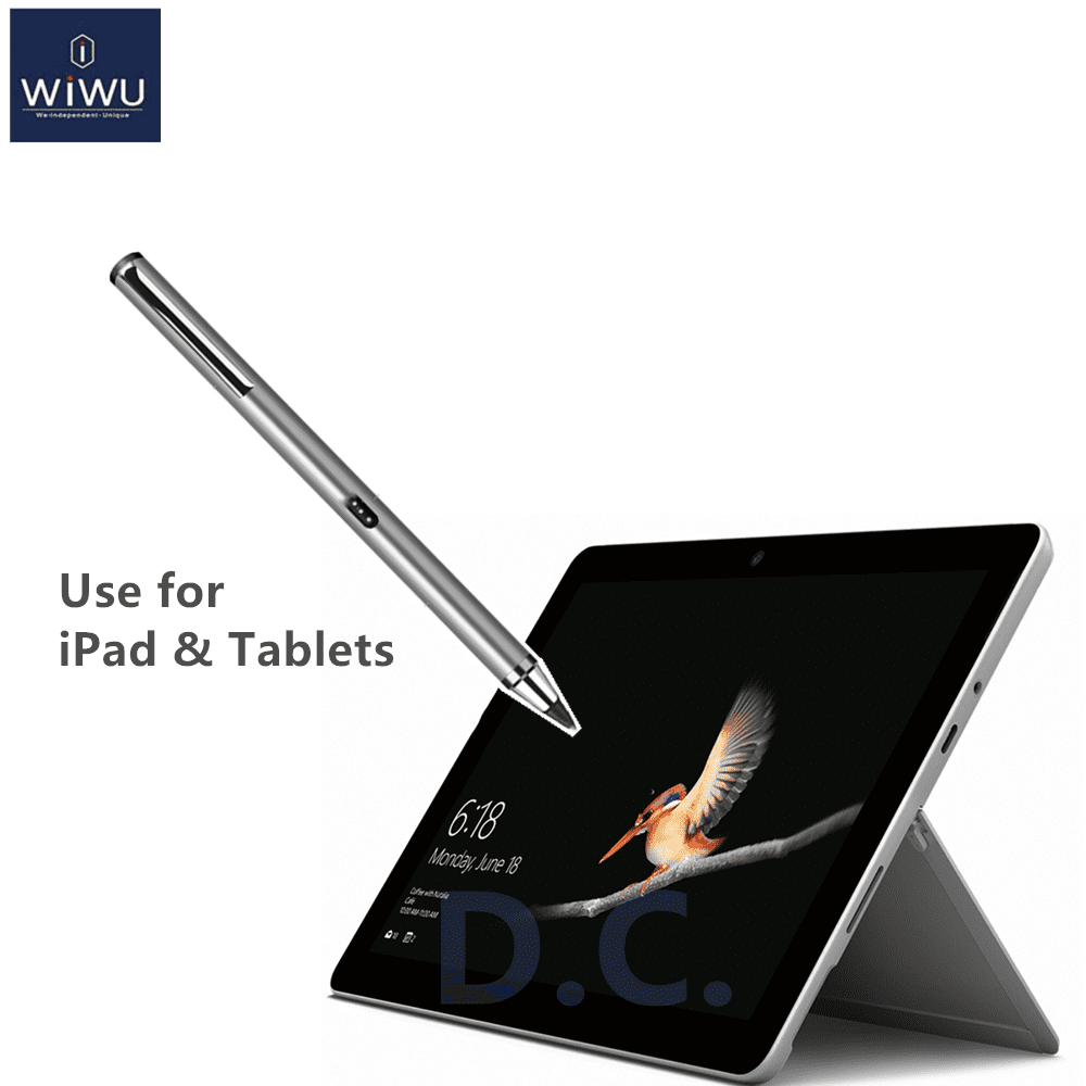 FAFEC8F44167D9A-1b292a15049a711b375ff629511240ef(1) WIWU P666 Picasso Active Stylus - Rechargeable Touch Pen to Drawing Smartphone / Tablet / PC for iOS and Android - الصورة 1