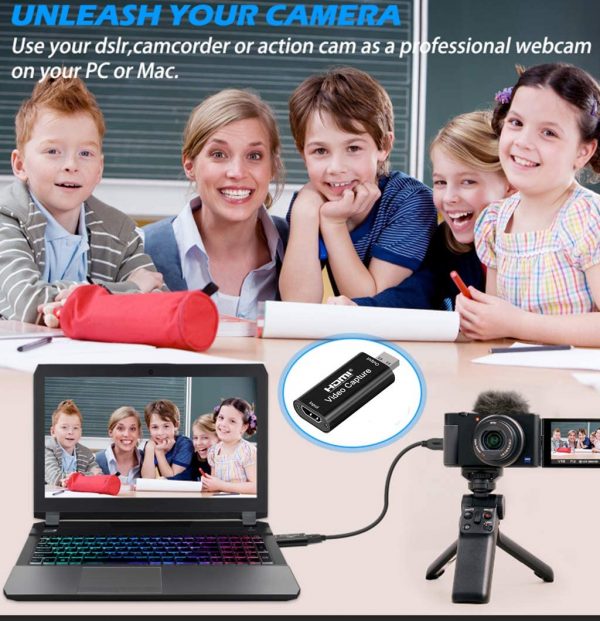 YH HDMI Video Capture Card HD 1080P Video Record via DSLRCamcorderAction CamSupport Broadcast Live Streaming 2