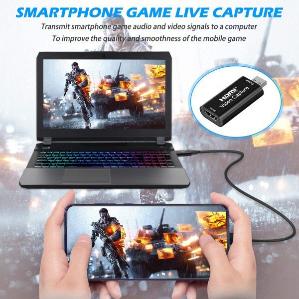 YH HDMI Video Capture Card HD 1080P Video Record via DSLRCamcorderAction CamSupport Broadcast Live Streaming 3