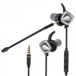 Kotion Each K2 Stereo In-Ear Gaming Earphone - Dual Microphone -3.5mm jack for Mobile / PC / PS5-5 / XBOX