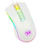 Redragon M711 COBRA RGB Gaming Mouse - 10000 DPI -7 MMO Buttons | White