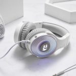 Redragon H350 PANDORA USB RGB Gaming Headset -7.1 Surrounded Sound- Detachable MIC - White - الصورة 3