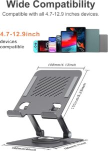 360° Rotatable Tablet Mobile Stand