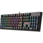 ⁦Redragon K582 SURARA RGB Full Mechanical Gaming Keyboard - Red Switches Outemu and Quiet- Macro Setting // Black⁩ - الصورة ⁦8⁩