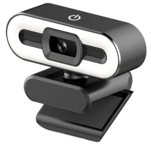 Full HD Webcam with Ring Light