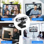 Full HD Webcam with Ring Light