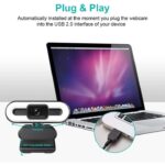 Full HD Webcam with Ring Light