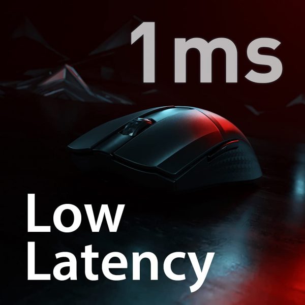 MSI Clutch GM41 Lightweight Wireless Gaming Mouse Charging Dock 20000 DPI 60M Omron Switches Fast Charging 80Hr Battery RGB Mystic Light 6 Programmable Buttons PC Mac 2