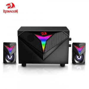Redragon GS700 Toccata gaming speakers aux 3 5mm stereo surround music RGB 2 1 heavy bass.jpg q50