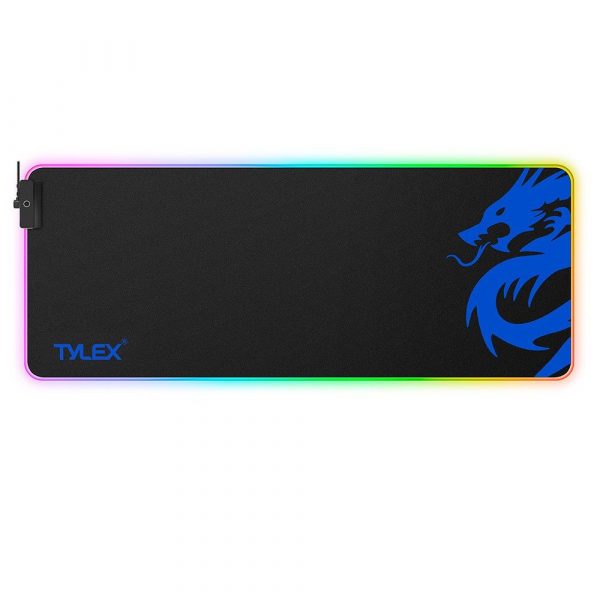 Tylex XW800S Illuminated RGB Gaming Mouse Pad Large Size Mouse Mat Copy