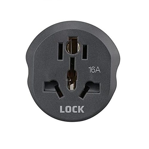 Power Lock Travel Plug adapter Converter 3