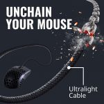 Cooler Master MM711 RGB 60g Honeycomb Gaming Mouse -16000 DPI - Omron Switches | Matte Black - Image 4