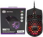 Cooler Master MM711 RGB 60g Honeycomb Gaming Mouse -16000 DPI - Omron Switches | Matte Black - Image 9