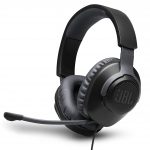 JBL Quantum 100 Gaming Headset - Rotatable Over Ear Wired Headphones | Black