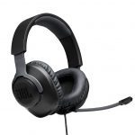 ⁦JBL Quantum 100 Gaming Headset - Rotatable Over Ear Wired Headphones | Black⁩ - الصورة ⁦9⁩