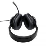 ⁦JBL Quantum 100 Gaming Headset - Rotatable Over Ear Wired Headphones | Black⁩ - الصورة ⁦5⁩