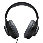 ⁦JBL Quantum 100 Gaming Headset - Rotatable Over Ear Wired Headphones | Black⁩ - الصورة ⁦6⁩