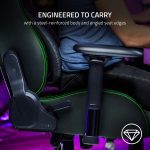 Razer Iskur Gaming Chair - Adjustable Hydraulic Up to 150 KG | Black / Green - Image 3