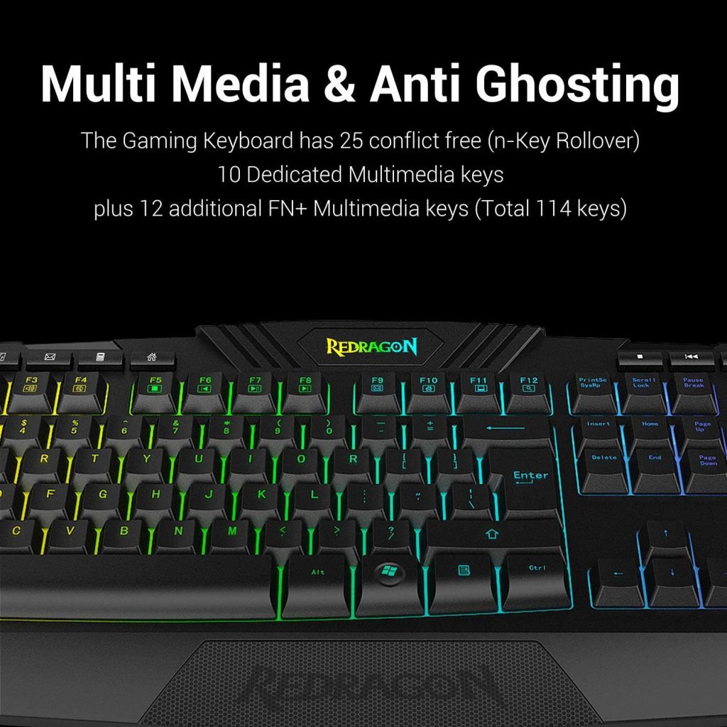 Redragon S101 Gaming Combo Keyboard And Mouse